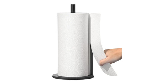 Paper Towel Holder Review: Stylish, Weighted & Actually Stays in Place